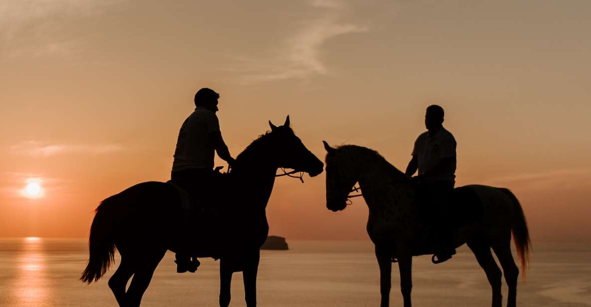 Santorini:Horse Riding Experience at Sunset on the Caldera - Booking Information