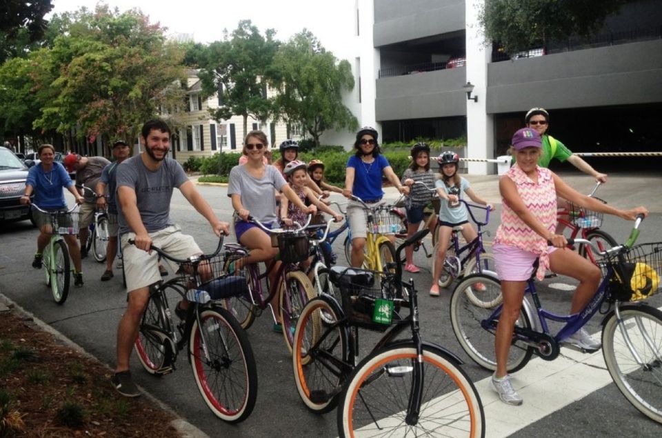 Savannah: Historical Bike Tour With Tour Guide - Meeting Point and Parking