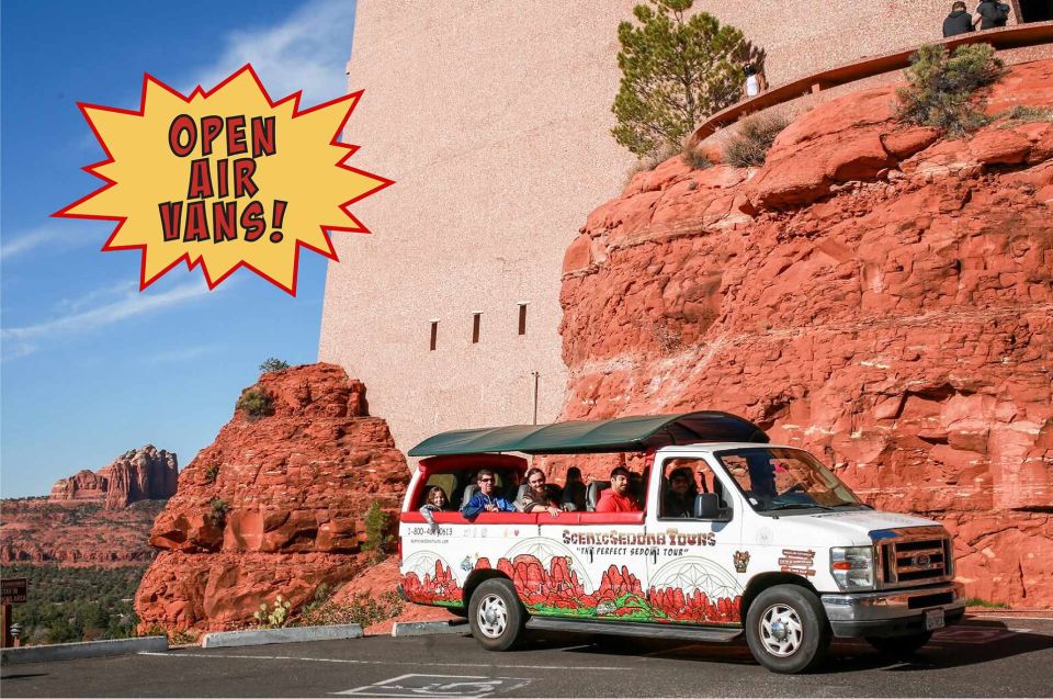 Sedona: Open-Air Van Tour With a Local Guide and 6 Stops - Amitabha Stupa & Peace Park