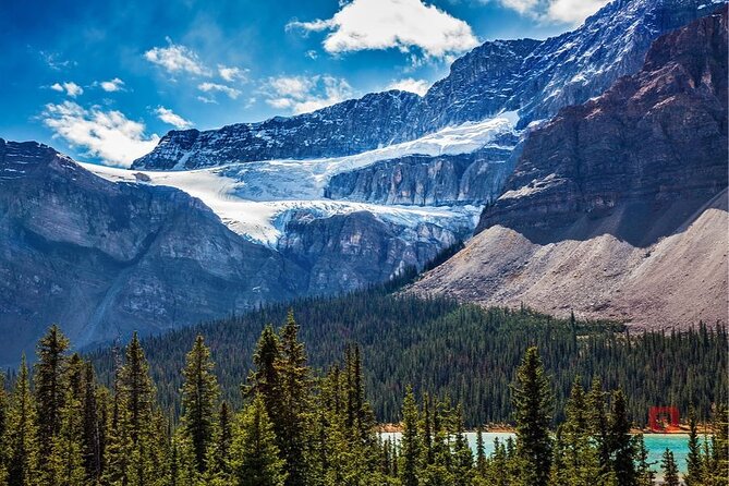 Self-Guided Audio Driving Tour in Icefields Parkway - Athabasca Falls