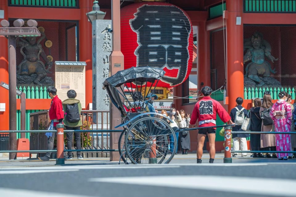 Tokyo: Asakusa Private Tour by Rickshaw - Prohibited Activities