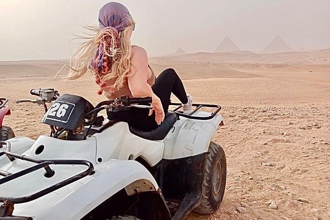 VIP Tour Giza Pyramids ,Sphinx, Quad Bike ,Camel, Dinner Cruise - Hassle-free Pickup and Drop-off