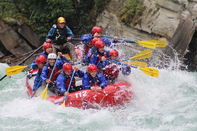 Whitewater Rafting on Jaspers Fraser River - Scenic Canadian Rockies Canyons