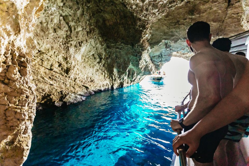 Zakynthos: Shipwreck Beach by Land & Sea Blue Caves Day Tour - Navagio Viewpoint