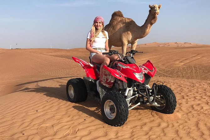 30-Mins Quad Bike Red Dunes Desert Safari & BBQ Dinner - Buffet BBQ Dinner and Entertainment