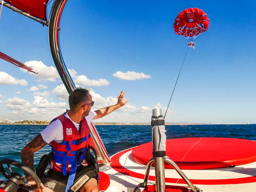 Albufeira: Single, Double or Triple Parasailing Tour - Customer Ratings and Feedback