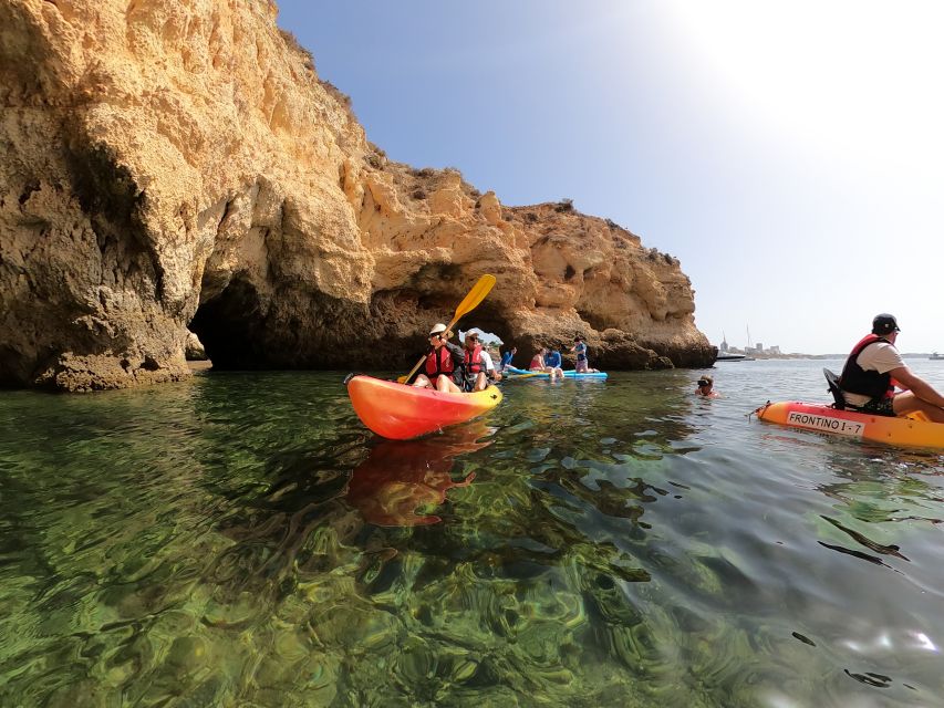 Alvor: Coastline Boat and Kayak Tour - Secret Stop for Swimming and Kayaking