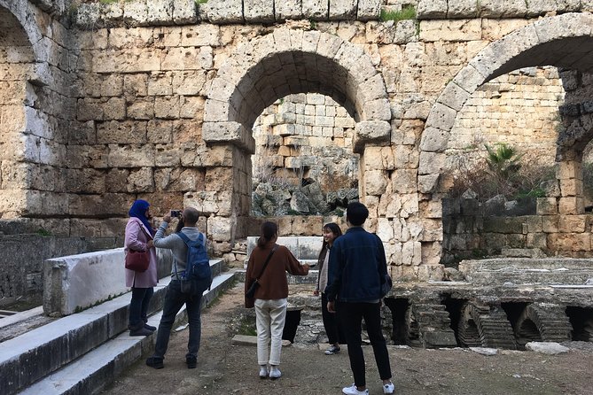 Aspendos-Perge-Side-Waterfall Tour - Visiting Side and Waterfall