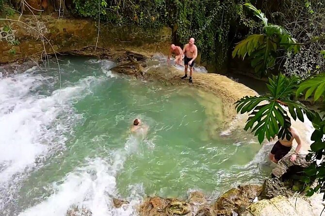 Blue Hole and Dunns River Falls Tour Combo Ocho Rios - Discover Dunns River Falls