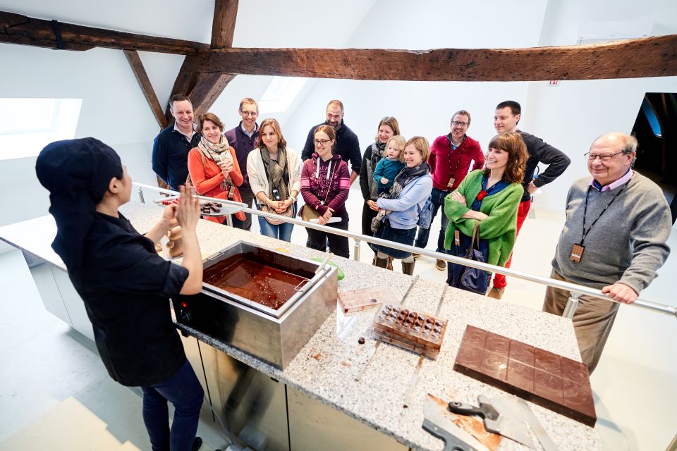 Choco-Story Brussels: Chocolate Museum Entrance With Tasting - Chocolate Tasting Throughout Visit