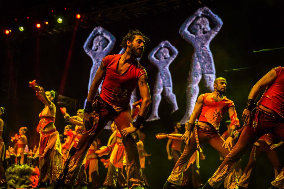 City of Side: Fire of Anatolia Dance Show Ticket & Transfer - Show Duration and Timings