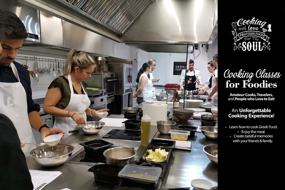 Cooking Classes for Foodies, Discover Greek Cuisine. - Highlights of the Class