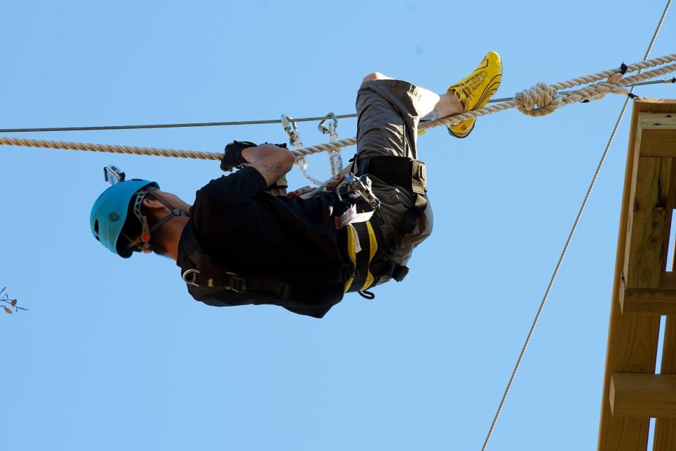 Dallas: Aerial Adventure Course Park Pass - Safety Emphasis