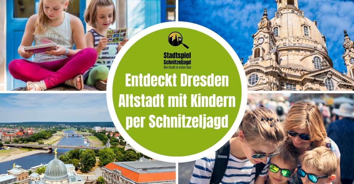 Dresden: Old Town Scavenger Hunt for Children - Free Cancellation