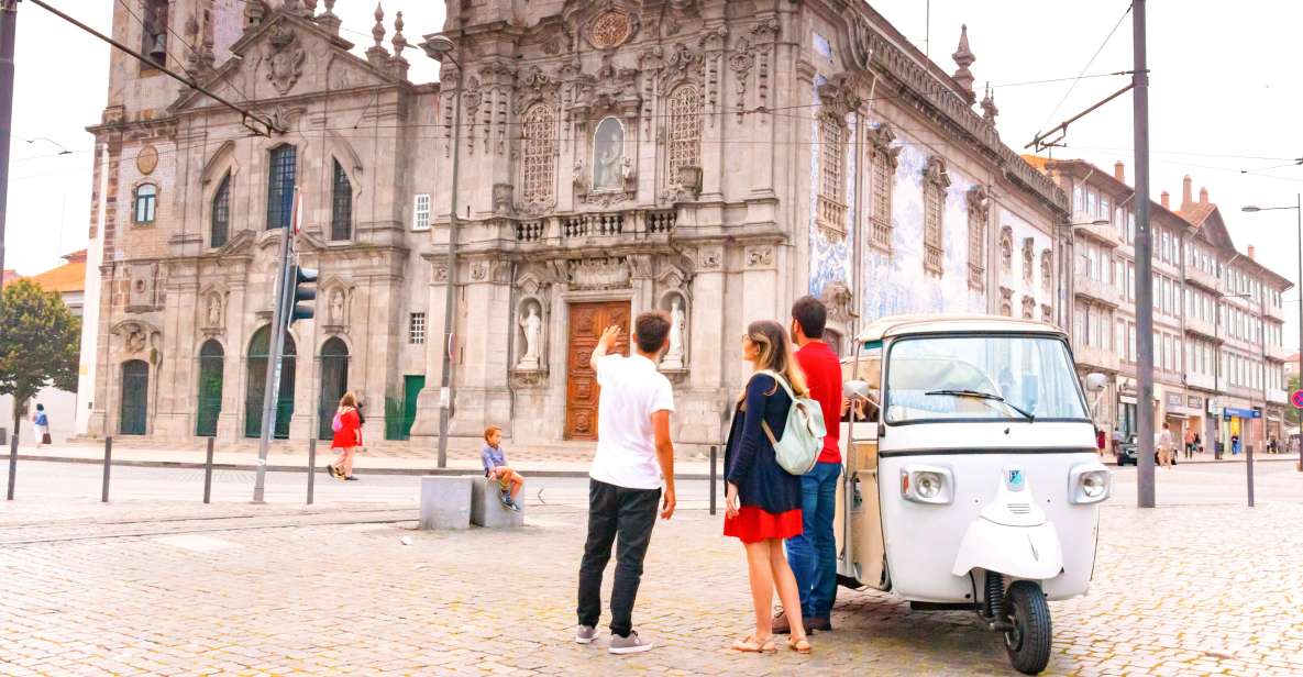 From Leixões: Private Porto Historic Center Tuk Tuk Tour - Serra Do Pilar Monastery