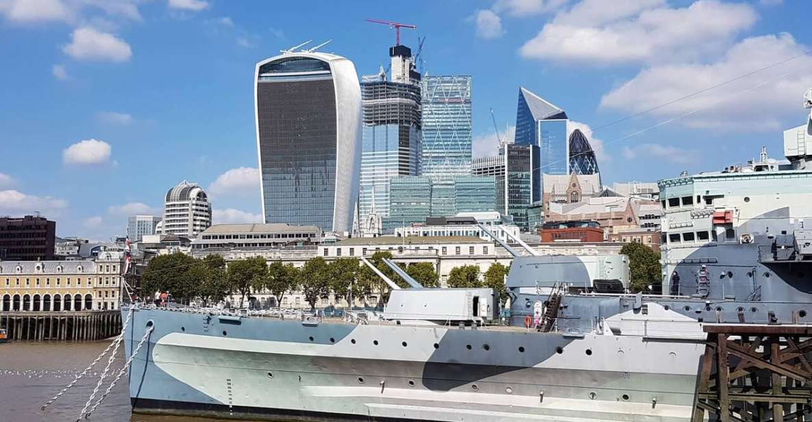 Go On-Board HMS Belfast & See 30+ London Top Sights - Crossing Tower Bridge