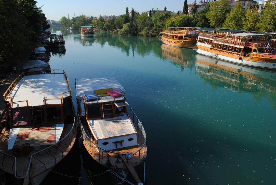 Manavgat Cruise & Grand Bazaar W/Lunch and Unlimited Drinks - Comfortable Transportation Provided