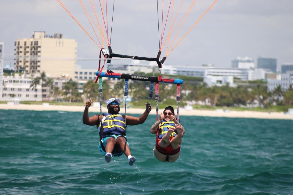 Miami Beach: Parasailing Boat Tour in South Beach - Daily Weight Variations