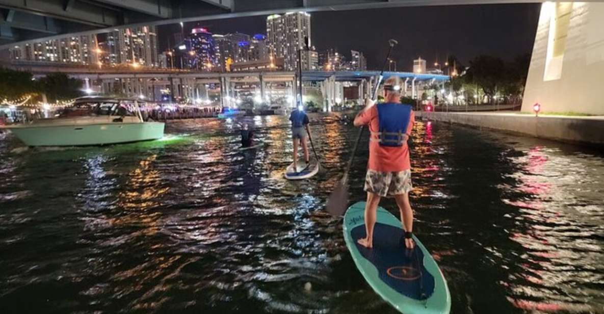 Miami: City Lights SUP or Kayak Night Tour - Frequently Asked Questions