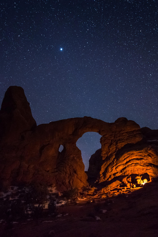 Moab: The Windows Astro-Photography and Stargazing Hike - Capturing the Milky Way