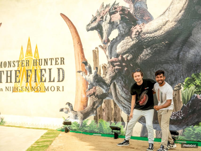 Monster Hunter at Nijigen No Mori: Entry Park & Bus Transfer - Weather and Children