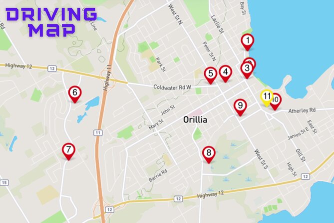 Murder Mystery Detective Experience in Orillia ON - GPS-Enabled Maps and Mobile App