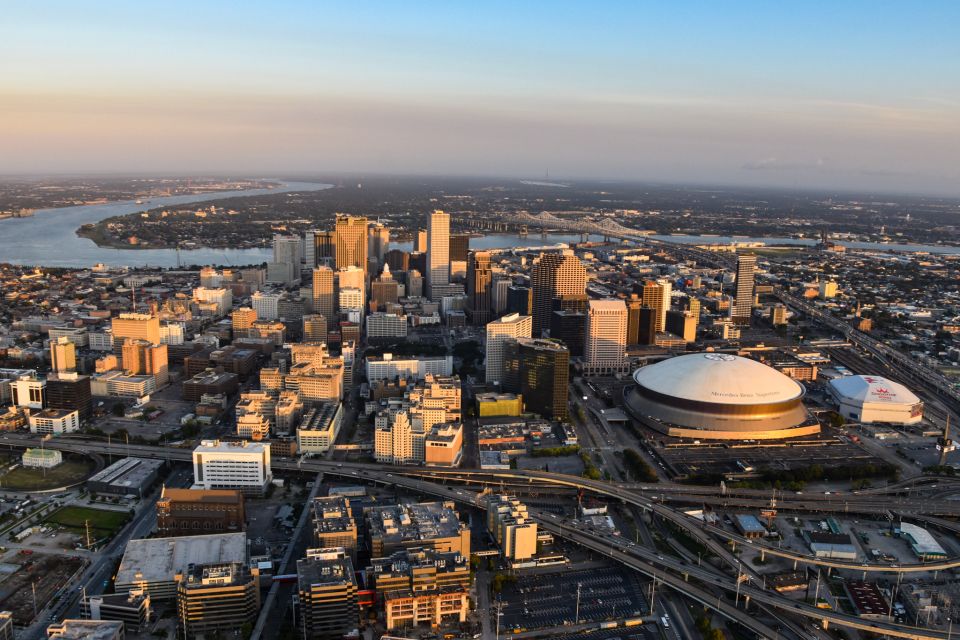 New Orleans: Daytime City Helicopter Tour - Flight Options