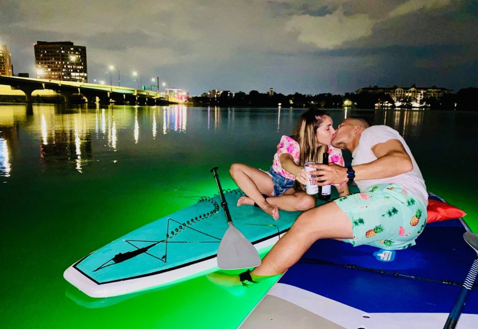 Orlando: Date Night LED Night Glow Tour With Sparkling Wine - Enjoy Sparkling Wine and City Lights