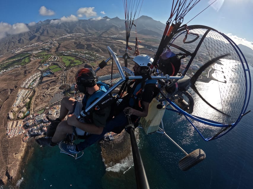 Paratrike Flying: (Motorised) as a COUPLE in TENERIFE - Accessibility for Reduced Mobility