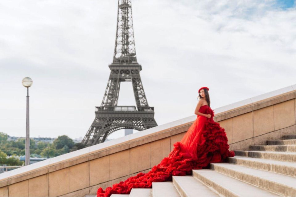 Paris : Exclusive Photoshoot With Princess Dress Included - Photo Gallery and Delivery