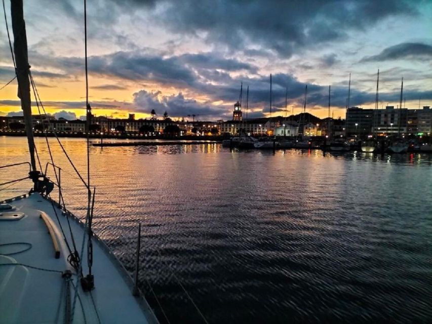 Ponta Delgada: Private Sunset Cruise With Drinks - Local Wine and Refreshments