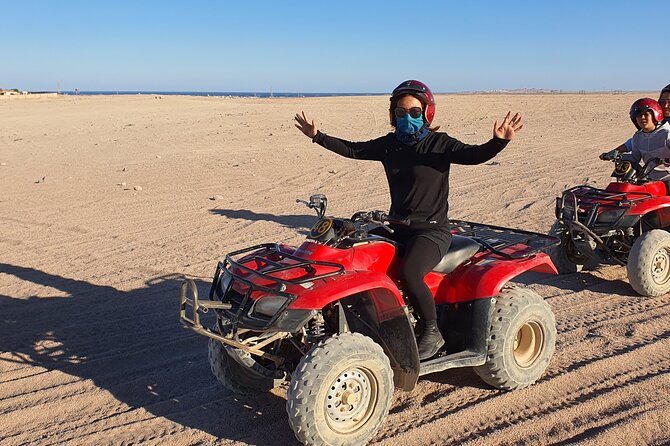 Pyramids of Giza ,Sphinx,Riding Camel and Driving a Quad Bick Atv. - Included Amenities and Experiences