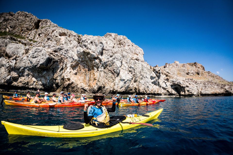 Rhodes: Sea Kayak Adventure to the Red Sand Beach - Suitability Limitations