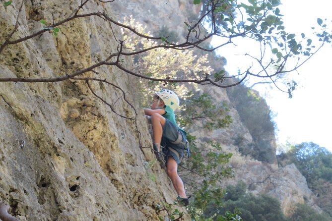 Rock Climbing With a Guide in Chania Therisos Gorge - Fitness and Health Considerations