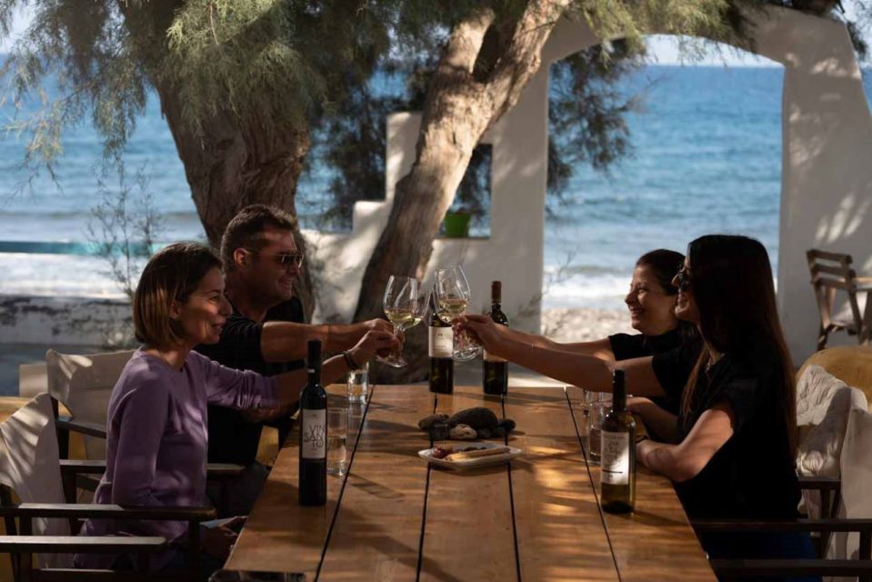 Santorini: Wine Tasting Tour With 4-Course Lunch and 4-Wines - Spectacular Views and Experiences