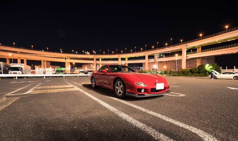 Tokyo: RX-7 FD Daikoku Car Meet JDM Experience (Night) - Car Sightings and Stops