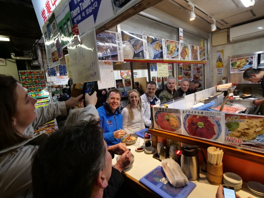 Tokyo: Tsukiji Fish Market Seafood and Sightseeing Tour - Culinary Experience and Cultural Insights