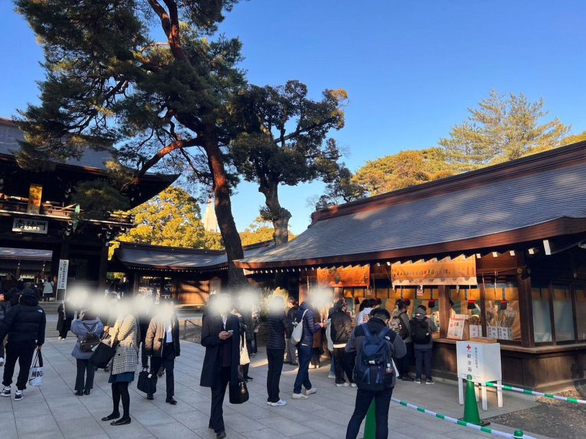 Tour in Meiji Shrine, Red Ink Stamp Experience and Shopping - Highlights of the Tour