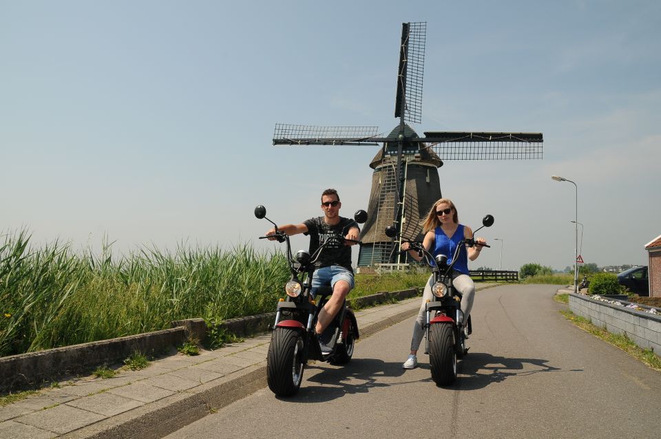 Volendam: E-Scooter Rental - Meeting Point and Deposit