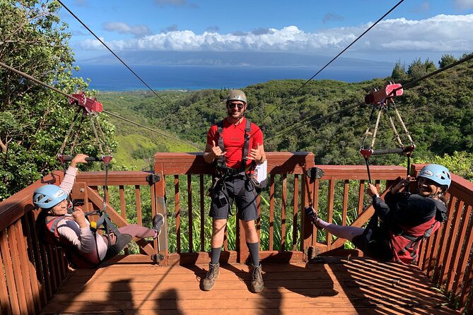 6 Dual-Zipline Mountain Adventure in Maui - Longest Suspension Bridge