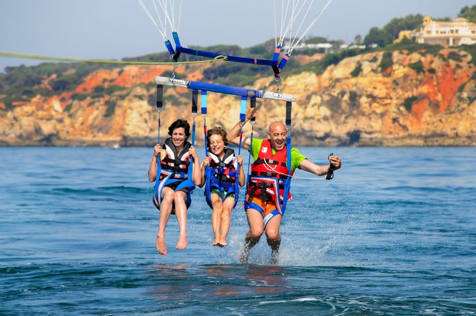 Albufeira: Single, Double or Triple Parasailing Tour - Availability and Pricing