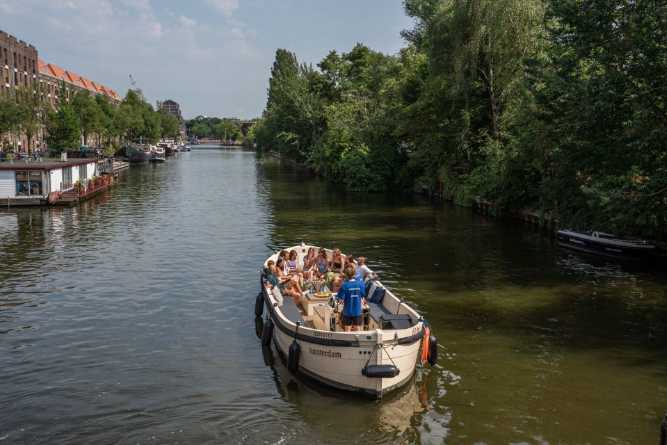 Amsterdam: German Guided Canal Cruise With on Board Bar - Booking and Cancellation Policy