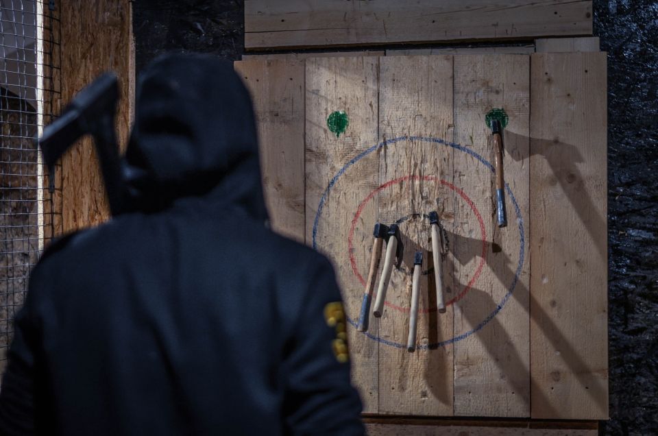 Axe Throwing Kraków in Axe Nation - the 1st Club in Europe - Location and Directions