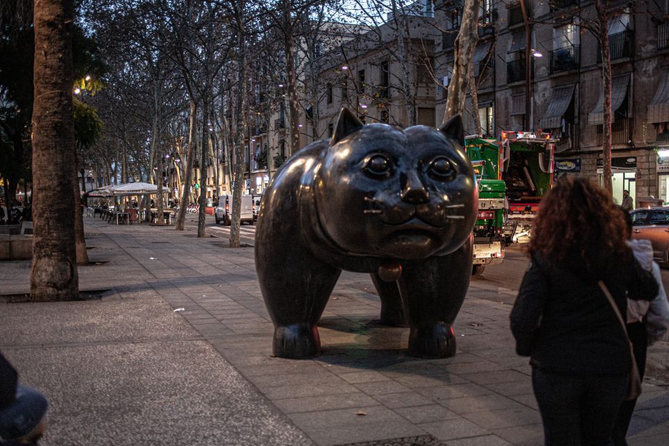 Barcelonas Dark History Walking Tour in El Raval - Jardins De Les Tres Xemeneies