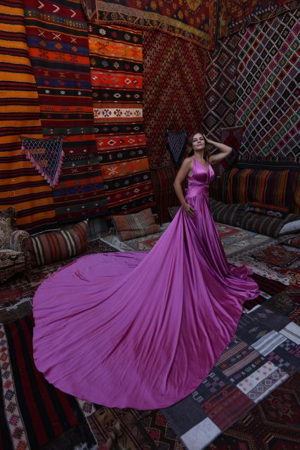 Cappadocia: Photo Shooting With Flying Dress & Carpet House - Recap