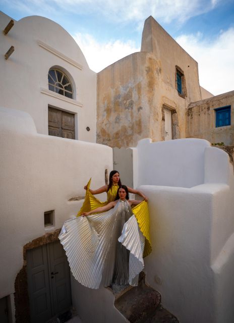 Capture Your Santorini Dream: Flying Dress Photography - Memorable Experiences