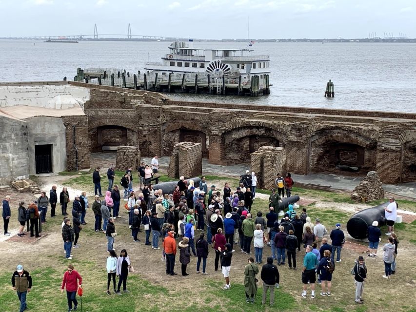 Charleston: Fort Sumter Entry Ticket With Roundtrip Ferry - Tour Operation