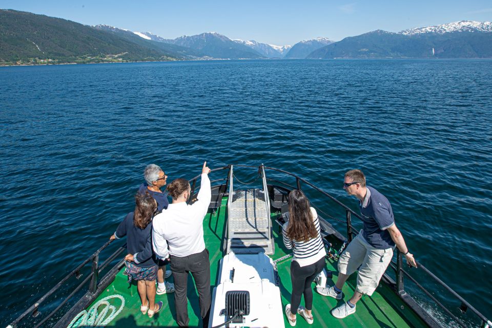 From Balestrand: Guided Fjord & Glacier Tour to Fjærland - Tour Inclusions and Pricing