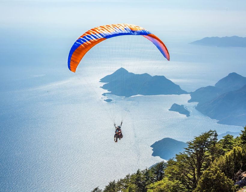 From Dalaman/Sarigerme: Fethiye Tandem Paragliding - Booking and Transportation