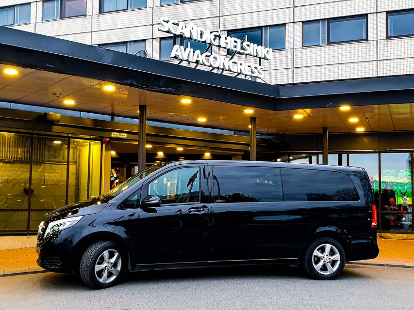 From Tallinn: Ferry to Helsinki & Guided Tour With Transfers - Luxury Car Transportation